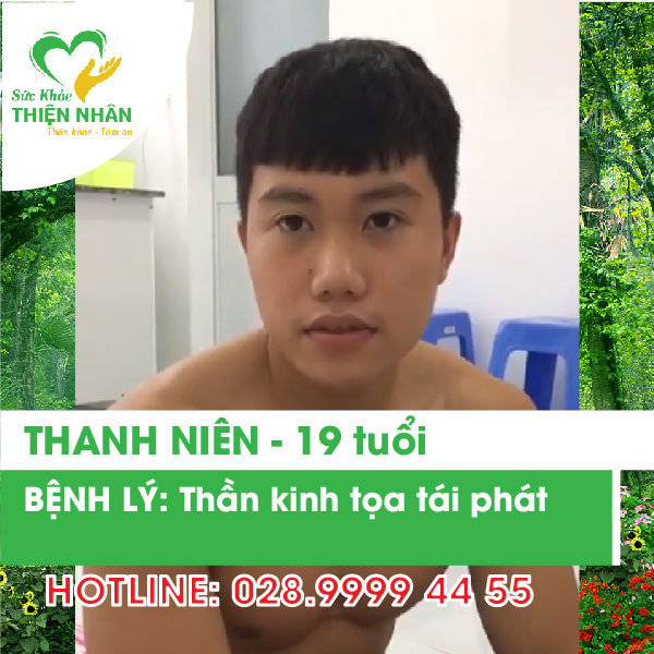 Chia sẻ bệnh nhân bị Thần kinh tọa khi điều trị bằng tác động cột sống - bạn Trí