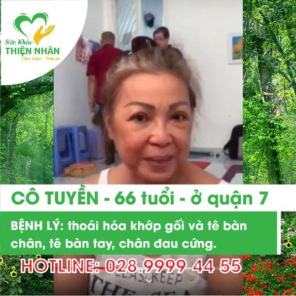 Cô Tuyền - Thoái hóa đốt sống cổ, thoát vị đĩa đệm